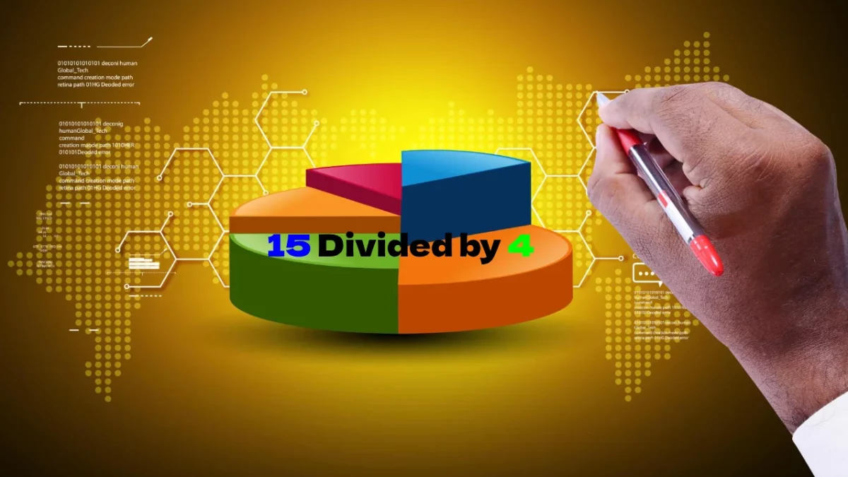 What is 15 divided by 4 Long Division?