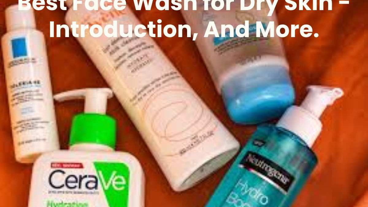 Best Face Wash for Dry Skin – Introduction, And More.