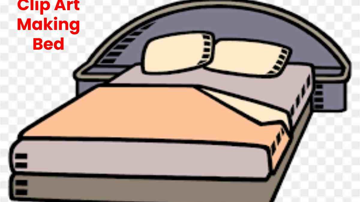 Clip Art Making Bed