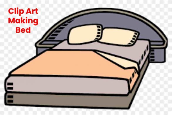 Clip Art Making Bed