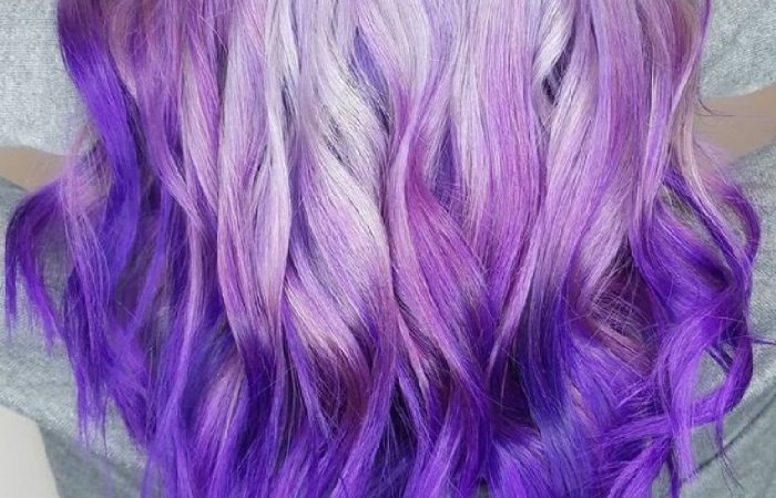 How To Get Silver Purple Hair By Self 1