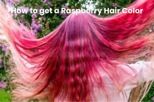 How to get a Raspberry Hair Color