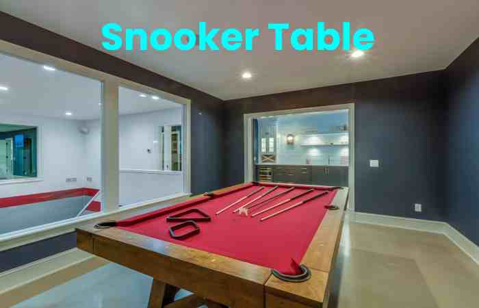 Snooker Table