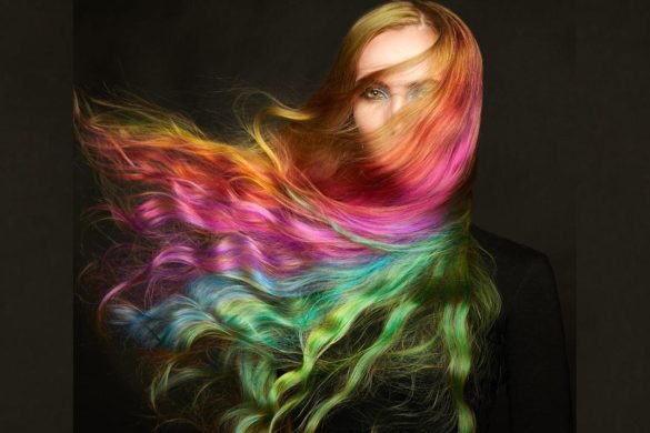 Rainbow Hair color
