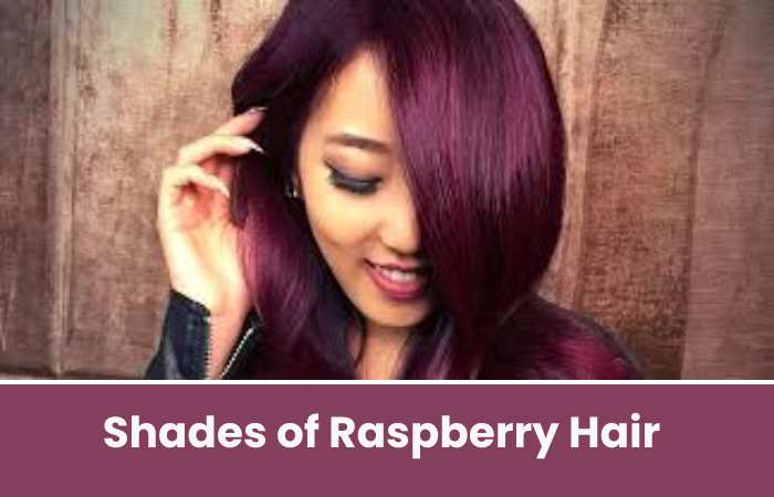 Shades of Raspberry Hair