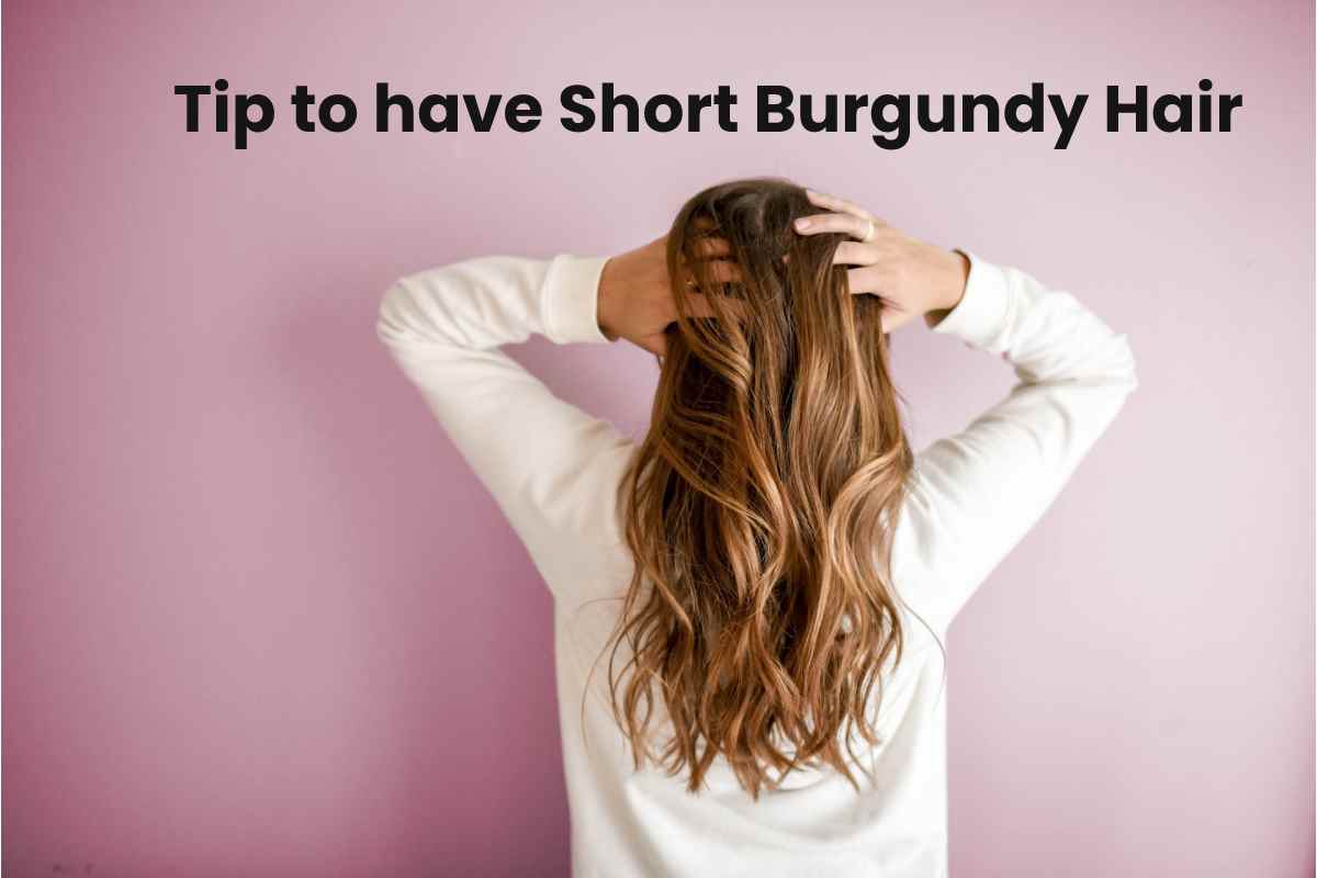 10. Short Burgundy Hair with Blonde Streaks - wide 1