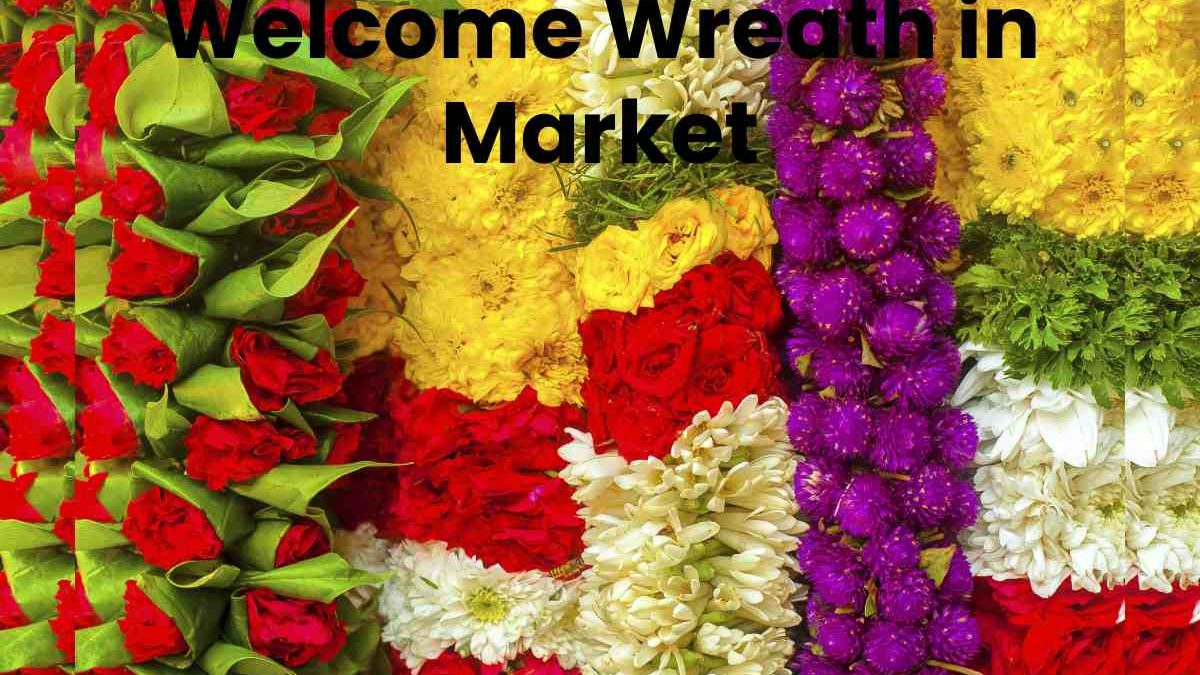 Welcome Wreath in Market