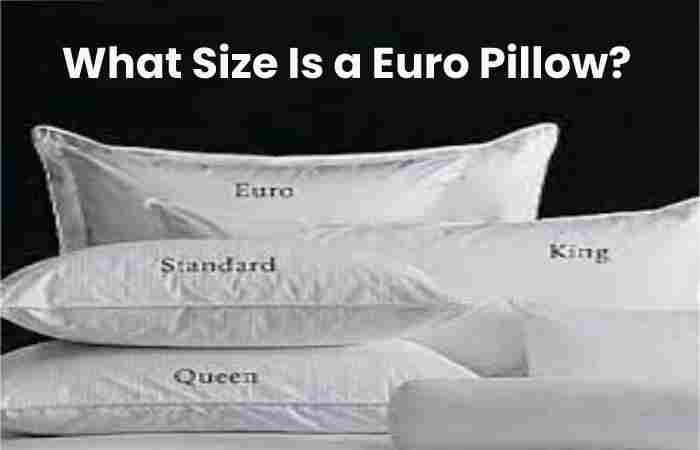 What Size Is a Euro Pillow?