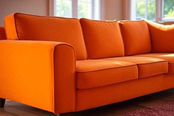 Orange Couch
