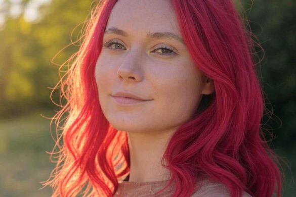Raspberry Hair Color