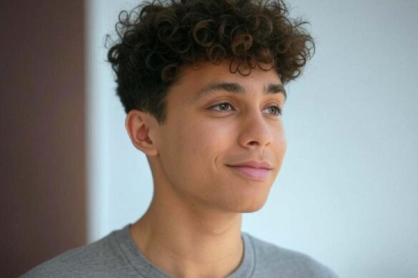 Taper Fade With Curly Hair