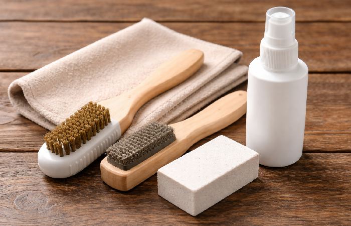 suede shoe cleaning tools kit